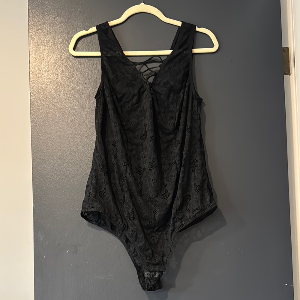 Black Lace Bodysuit